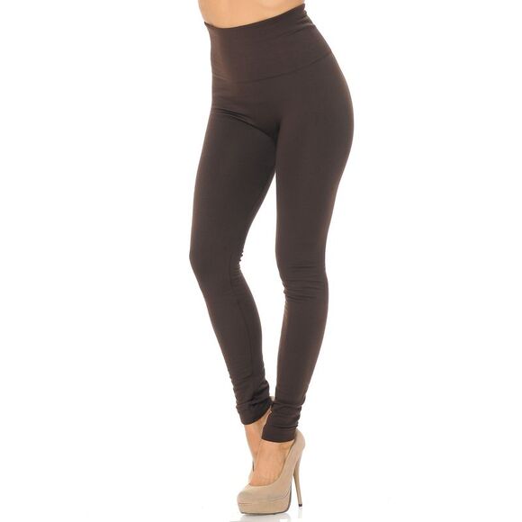 World of Leggings Pants - High Waisted Fleece Lined Leggings - New Mix
